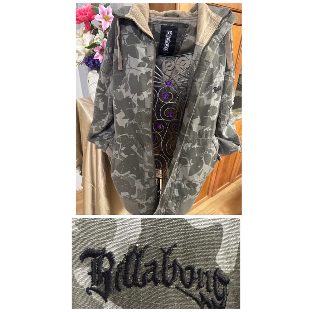 Billabong Men’s Olive Utility Jacket